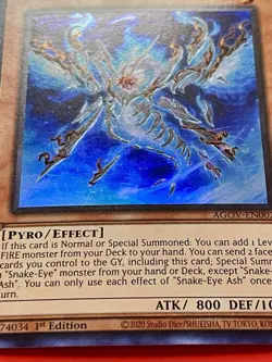 3x Snake-Eye Ash | AGOV-EN007 | Super Rares | LP | 1st Edition | YuGiOh! - Image 2