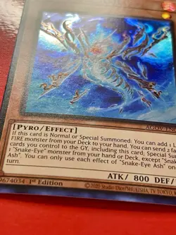 3x Snake-Eye Ash | AGOV-EN007 | Super Rares | LP | 1st Edition | YuGiOh! - Image 3