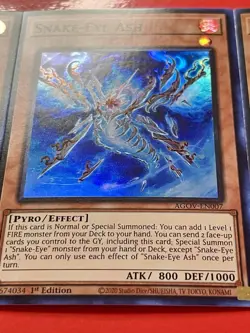 3x Snake-Eye Ash | AGOV-EN007 | Super Rares | LP | 1st Edition | YuGiOh! - Image 5