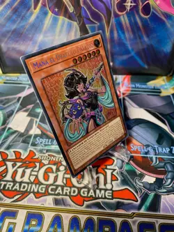 Yu-Gi-Oh! Palladium Oracle Mana Prismatic Secret Rare TN19-SP004 Spanish NM - Image 2