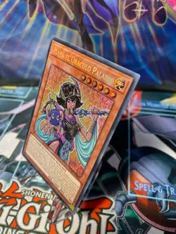 Yu-Gi-Oh! Palladium Oracle Mana Prismatic Secret Rare TN19-SP004 Spanish NM - Image 3