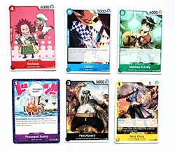 One Piece 2nd Anniversary Gold Stamped 30 Card Bundle. - Image 1