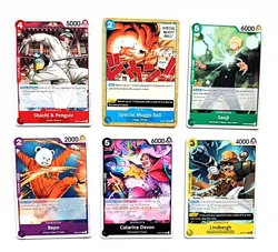 One Piece 2nd Anniversary Gold Stamped 30 Card Bundle. - Image 4