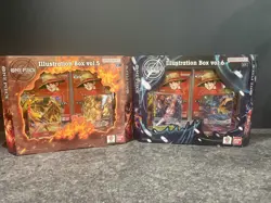One Piece Illustration Box Vol 5 + Vol 6 Lot Set Of 2 Sealed QTY PRB-02 OP-13 - Image 1