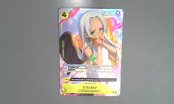 S-Snake OP13-114 Alt Art One Piece TCG Carrying on His Will English - Image 1