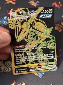 Pokemon Cards Rayquaza VMAX TG29/TG30 Secret Rare Silver Tempest - (NM) - Image 2