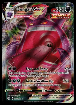 Pokemon Card - Gengar VMAX Fusion Strike 157/264 Ultra Rare - Image 1