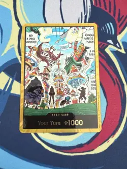 DON!! Card (Egghead) (Gold) The Azure Sea's Seven Foil - Image 1
