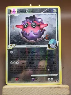 HP Forretress G 61/111 Pokemon Card Rising Rivals Reverse Holo - Image 1