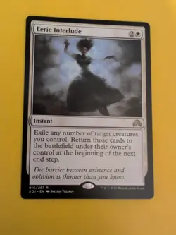 Eerie Interlude. Rare Instant SOI Magic the Gathering Card. - Image 5