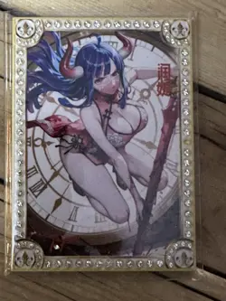 One Piece CCG Goddess Ulti Metal Card -Clock Sword Warrior - Image 1