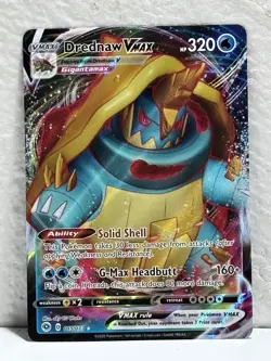 Drednaw VMAX Full Art 015/073 Ultra Rare Pokemon Card Champion's Path - Image 1