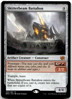MTG Skitterbeam Battalion M The Brothers' War 165 LP - Image 1