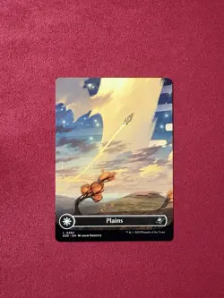 Full Art Plains - Edge Of Eternities EOE MTG Magic The Gathering Borderless #262 - Image 1
