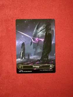 Full Art Swamp - Edge Of Eternities EOE MTG Magic Gathering Borderless #264 - Image 1