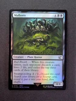 MALBORO FOIL #106 MTG Final Fantasy - Image 1