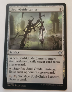 1x Soul-Guide Lantern FOIL Theros Beyond Death MTG Magic the Gathering NM - Image 1