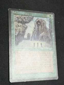 MTG Sylvan Library Legends Magic The Gathering English MP - Image 4