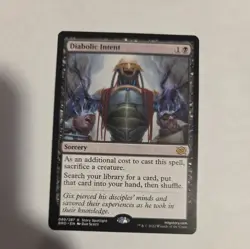 MTG Diabolic Intent (89/399) The Brothers' War NM - Image 1