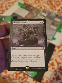 Demonic Tutor - Commander Masters MTG - Image 3