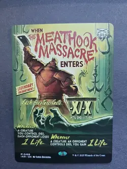 MTG - 1x The Meathook Massacre - Showcase / Innistrad Remastered NM - Image 1