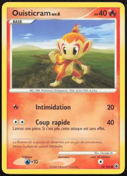 Carte Pokemon Ouisticram 56/100 Aube Majestueuse Francais - Image 1