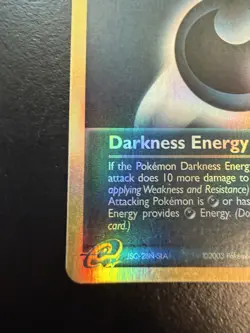 Pokemon TCG - Darkness Energy 93/109 Rare Reverse Holo - Ruby & Sapphire - LP - Image 4