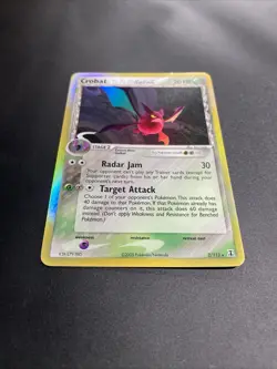 Crobat 2/114 Delta Species Holo Rare Series EX Pokemon Card - Image 4