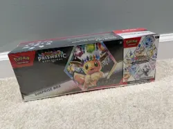 Sam’s Club Pokemon TCG S&V Prismatic Evolutions Surprise Box & Booster Bundle - Image 1