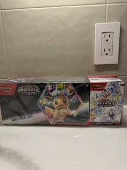Pokemon Prismatic Evolutions Surprise Box and Booster Bundle Sam’s Club - Image 1