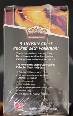 Pokemon Fall 2020 Collector’s Chest Lunch Box Tin Charizard Factory Sealed - Image 3