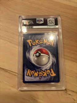 Clefairy 1999 Pokemon Base Set Unlimited Holo Rare 5/102 PSA 7 - Image 3