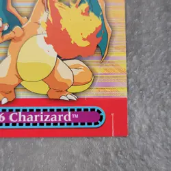Pokemon 2000 Topps Charizard 9/10 Pop-Up TV Animation Series - Image 2