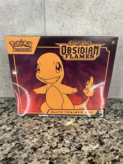 Pokemon Scarlet & Violet Obsidian Flames ETB Sealed - Image 1