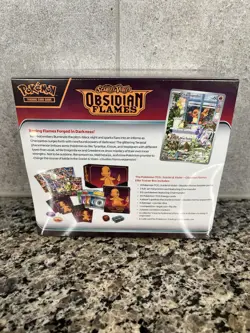 Pokemon Scarlet & Violet Obsidian Flames ETB Sealed - Image 2