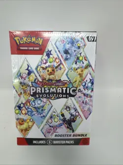 Pokemon TCG Prismatic Evolutions Booster Pack - English - Factory Sealed Rare - Image 1