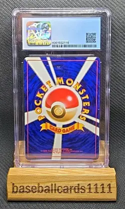 1999 POKEMON JPN GYM 2: CHALLENGE FROM THE DARKNES BLAINE'S CHARIZARD CGC 8 P2 - Image 2