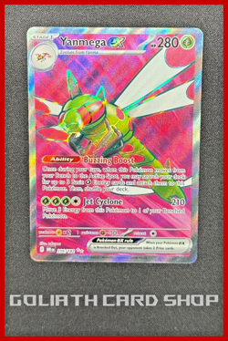 Yanmega ex 206/182 - Sv10: Destined Rivals Pokemon TCG - NM - Image 1