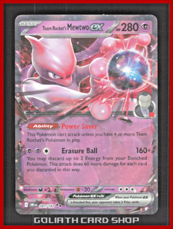 Team Rocket's Mewtwo ex 081/182 - Sv10: Destined Rivals Pokemon TCG - Image 1