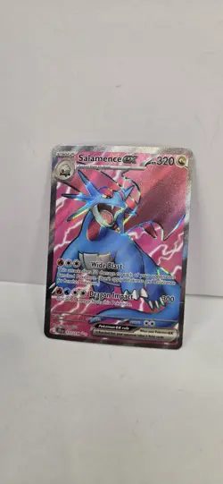 Salamence ex 177/159 Sv09: Journey Together Holo NM Pokemon- ILLUSTRATION - Image 1