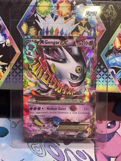 Pokemon TCG M Gengar EX XY166 Mega Evolution Promo Holo MP - Image 1