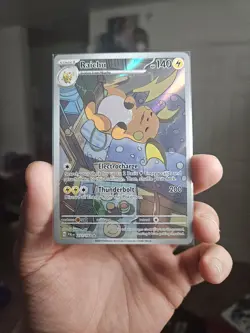 Pokemon TCG - Raichu - 211/193 Paldea Evolved - Illustration Rare Full Art Holo - Image 1