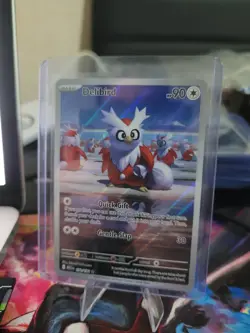 Delibird 152/132 Pokemon TCG Mega Evolution Illustration Rare English - Image 1