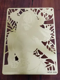 Ulti - One Piece - Goddess Story Gold Metal MSR-006 Card - Image 2