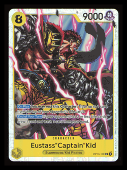 Eustass Captain Kid (SR) OP10-112 One Piece TCG Premium Booster The Best Vol. 2 - Image 1