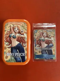 NAMI P-112 ASIA PROMO Mini-tin Pack Set vol.2 One Piece Asia Exclusive SEALED - Image 1