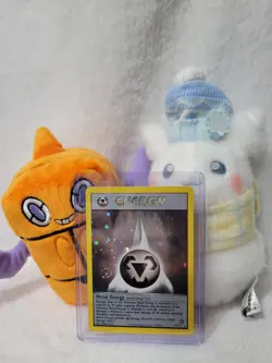 LP+ Neo Genesis Metal Energy 19/111 Holo Unlimited Rare Card - Image 1