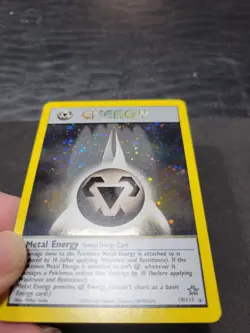 LP+ Neo Genesis Metal Energy 19/111 Holo Unlimited Rare Card - Image 4
