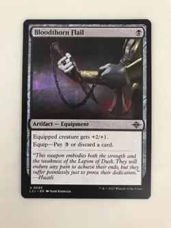 Bloodthorn Flail MTG Magic the Gathering Card NM Near Mint Lost Caverns LCI - Image 1