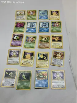 Vintage Pokemon Card Lot WOTC Era Base Set Jungle Approx. 150 See Photos - Image 4